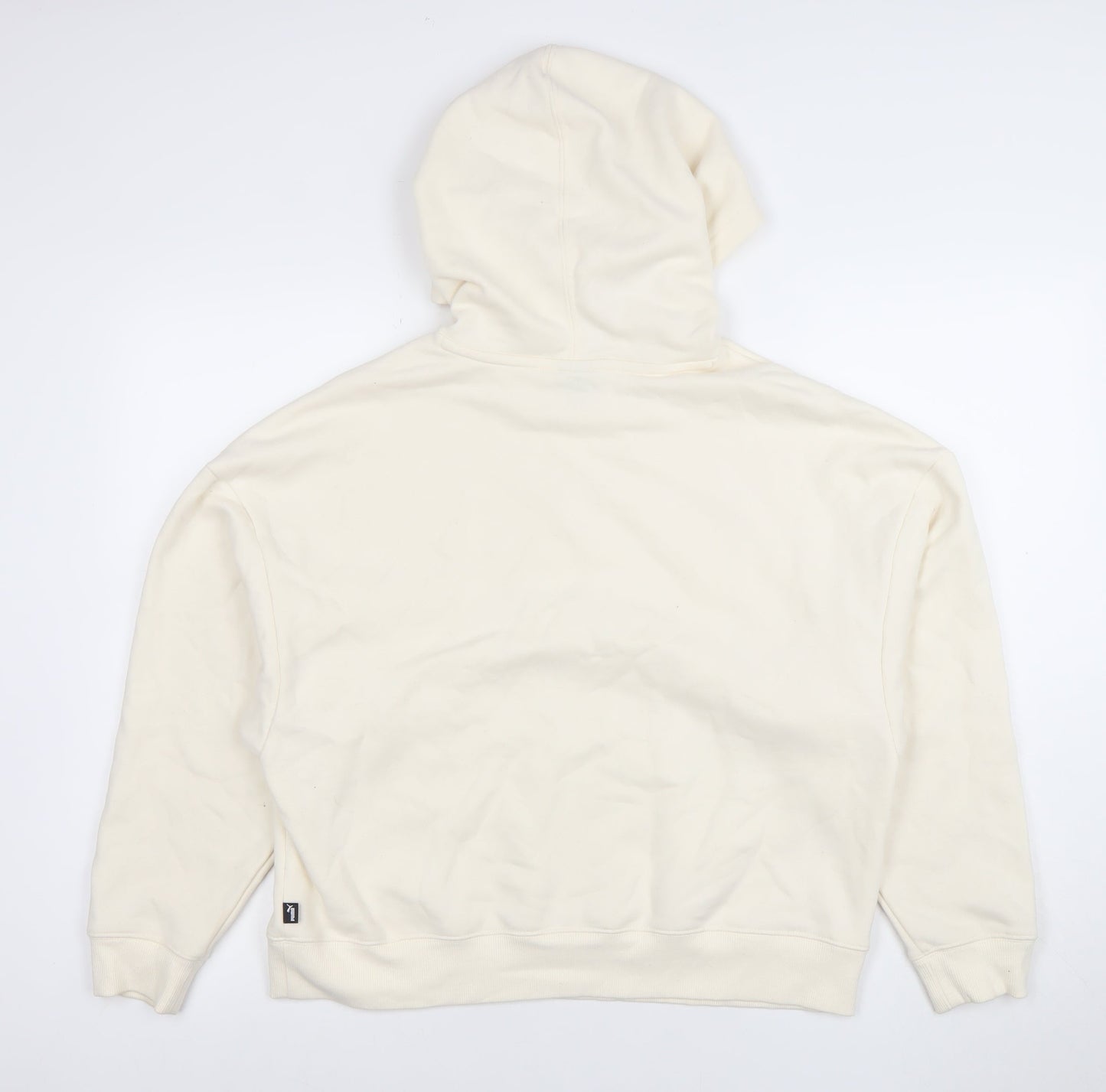 Womens UK Size L PUMA Ivory Pullover Hoodie