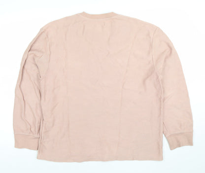 Mens UK Size M Topman Beige Pullover Sweatshirt
