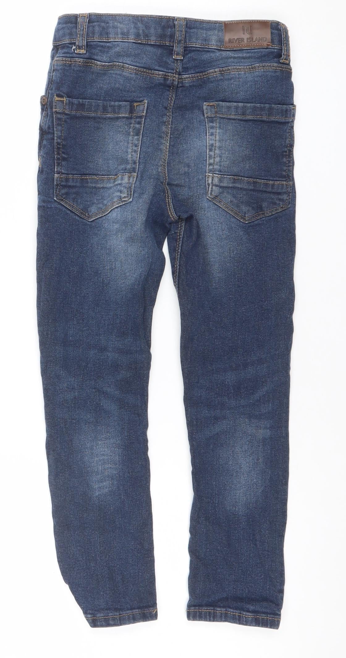 Girls UK Size 7 Years River Island Slim Fit Skinny Jeans