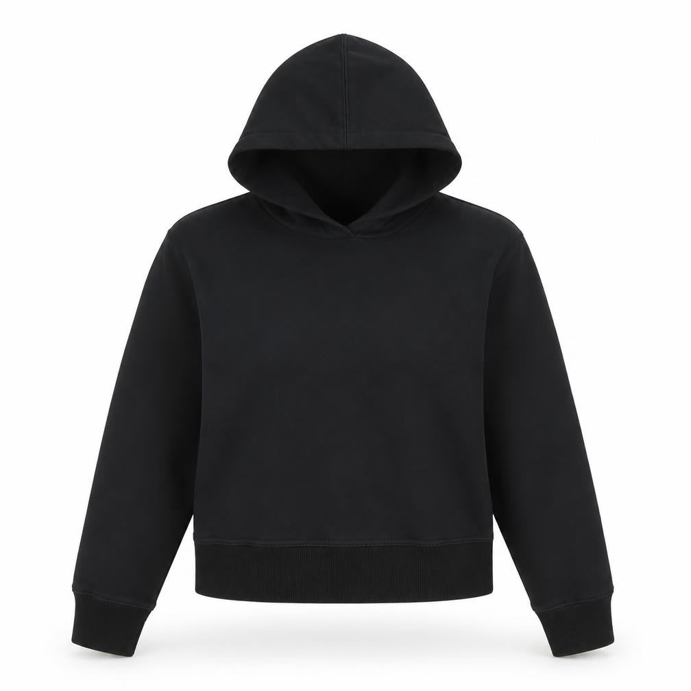 Womens UK Size S Zara Black Pullover Hoodie