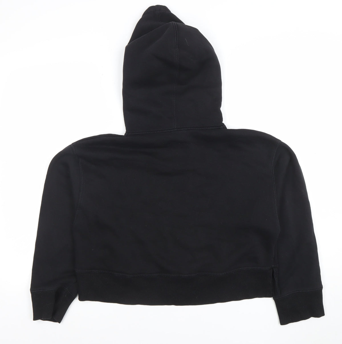 Womens UK Size S Zara Black Pullover Hoodie