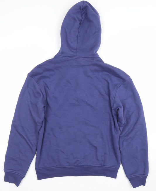 Mens UK Size XS H&M Blue Full Zip Hoodie