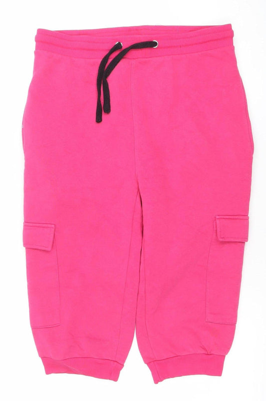 Womens UK Size L Yuli Regular Fit Jogger Pink Trousers
