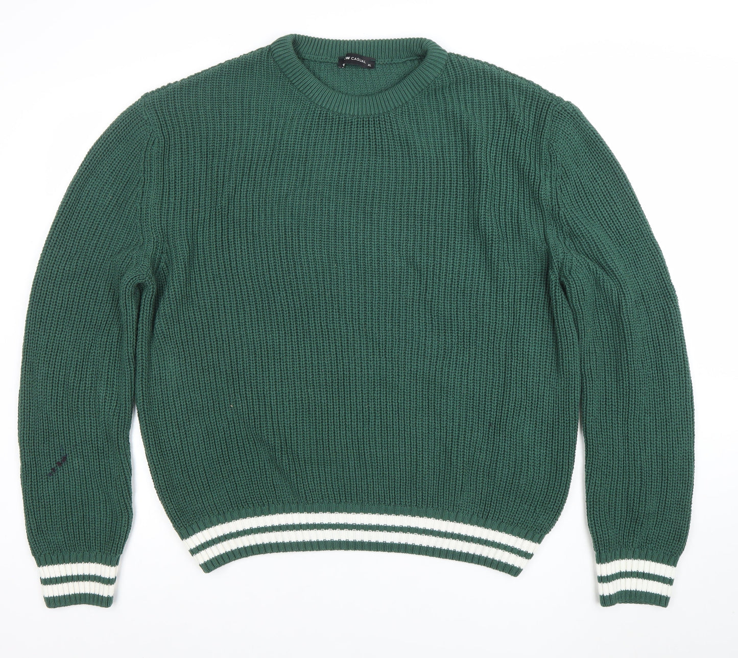 Womens UK Size XL LCW Casual Green Pullover Jumper