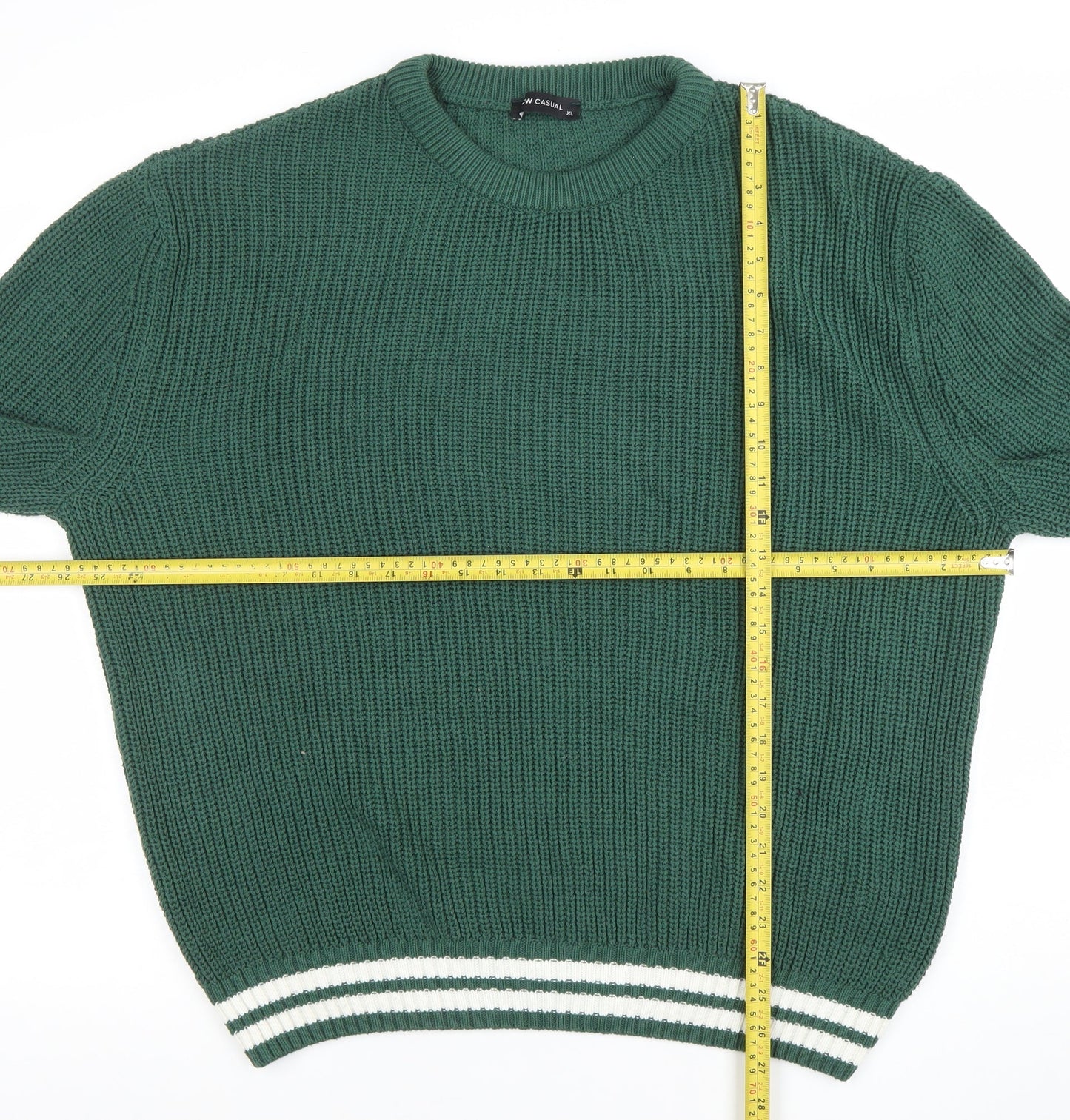 Womens UK Size XL LCW Casual Green Pullover Jumper
