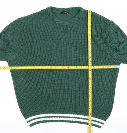 Womens UK Size XL LCW Casual Green Pullover Jumper