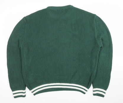 Womens UK Size XL LCW Casual Green Pullover Jumper