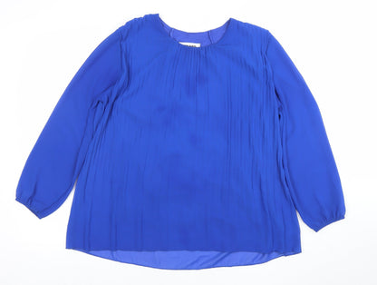 Womens UK Size S Gerard Blue Tunic Blouse