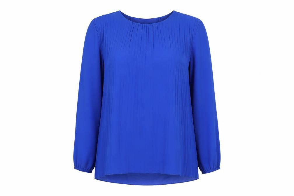 Womens UK Size S Gerard Blue Tunic Blouse