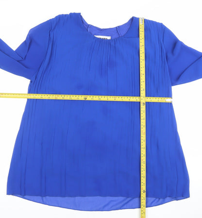 Womens UK Size S Gerard Blue Tunic Blouse