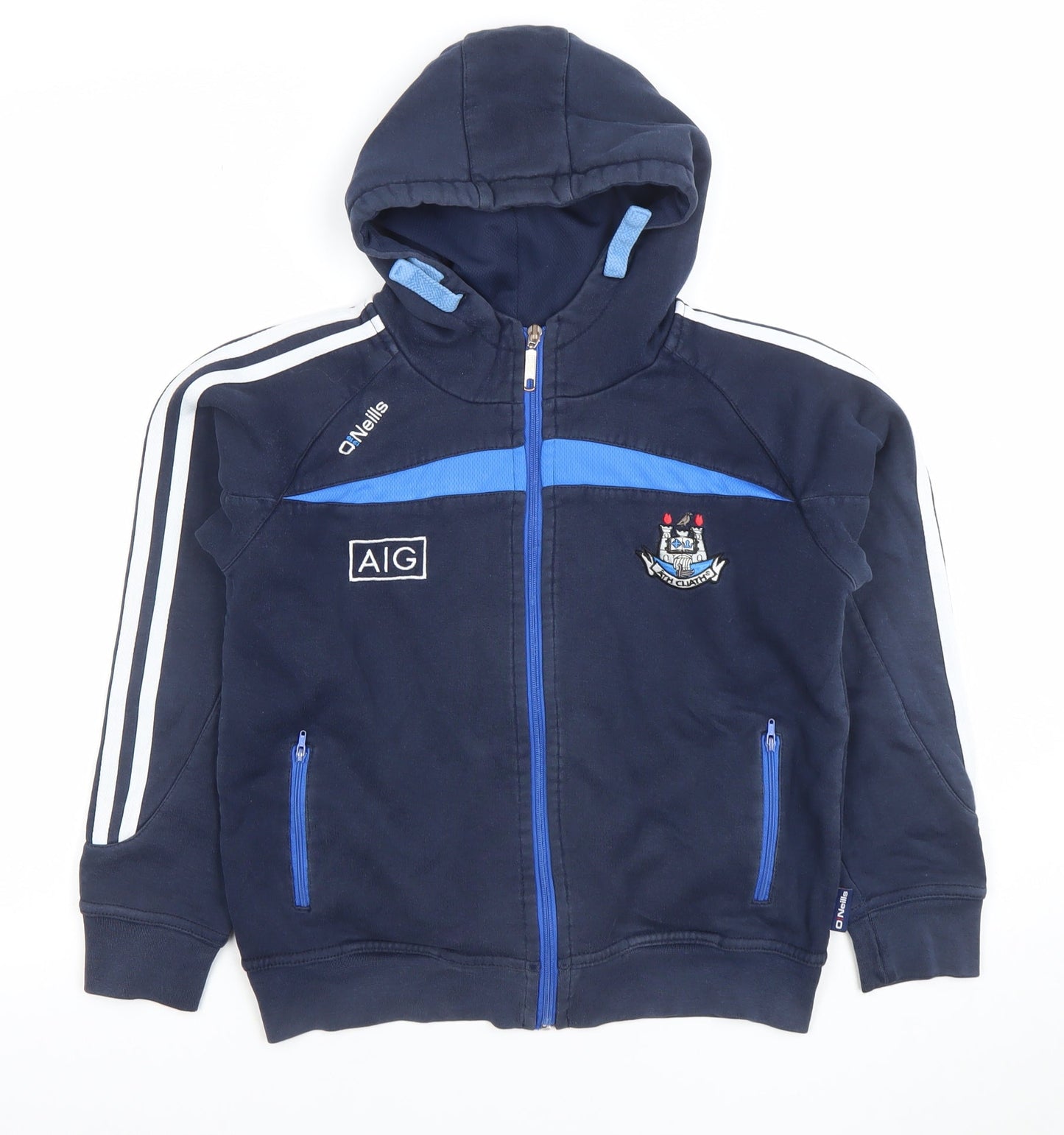 Boys UK Size 9-10 Years O’Neills Blue Full Zip Hoodie