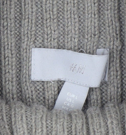 Womens UK Size L H&M Beige Pullover Jumper