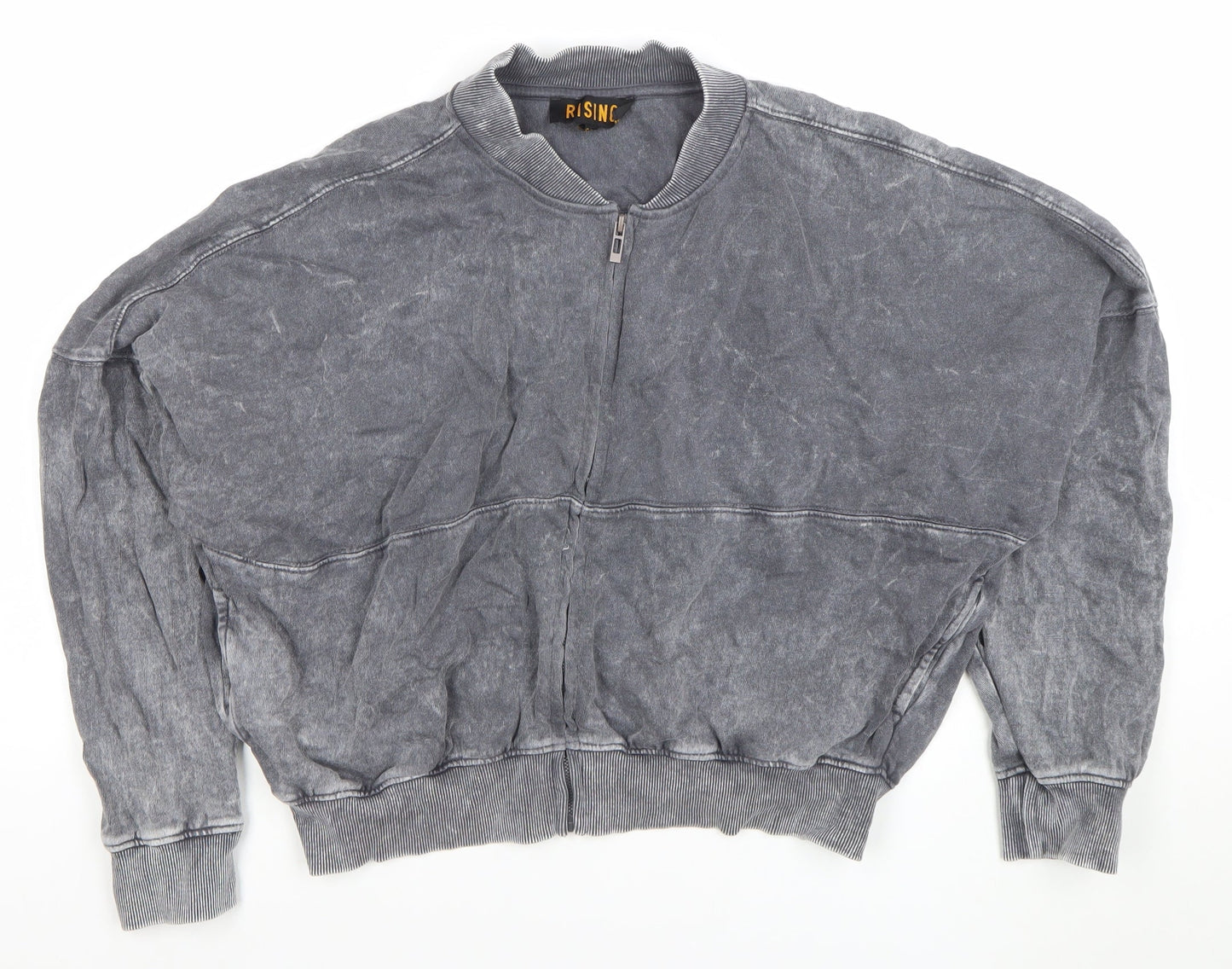 Womens UK Size S Rising Grey Pullover Sweatshirt