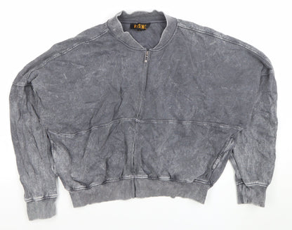 Womens UK Size S Rising Grey Pullover Sweatshirt