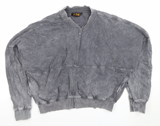 Womens UK Size S Rising Grey Pullover Sweatshirt