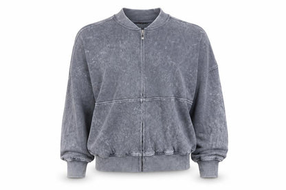 Womens UK Size S Rising Grey Pullover Sweatshirt