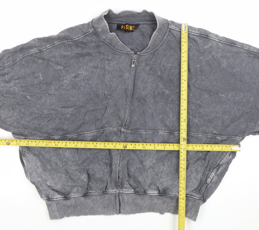 Womens UK Size S Rising Grey Pullover Sweatshirt