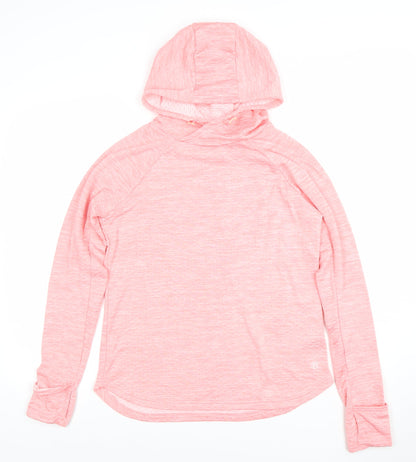 Womens UK Size S Lurvies Stones Pink Pullover Hoodie