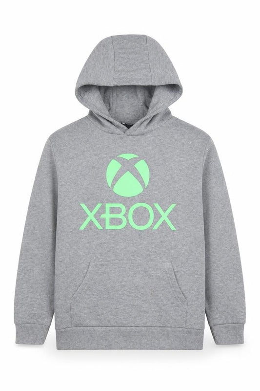 Boys UK Size 11-12 Years Xbox Grey Pullover Hoodie