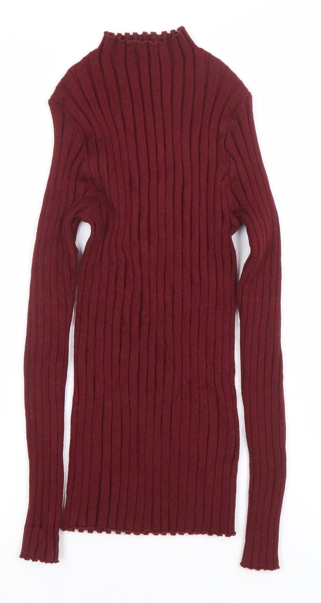 Womens UK Size M Abollria Red Pullover Jumper