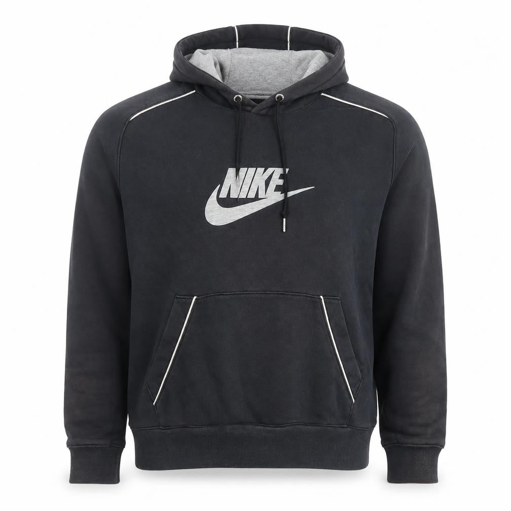Mens UK Size M Nike Black Pullover Hoodie