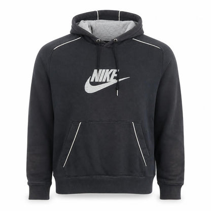 Mens UK Size M Nike Black Pullover Hoodie