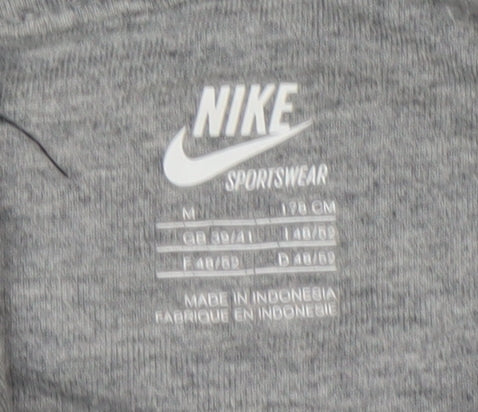 Mens UK Size M Nike Black Pullover Hoodie
