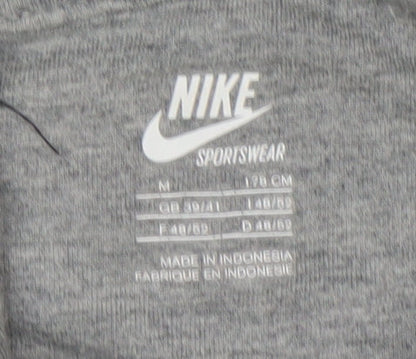 Mens UK Size M Nike Black Pullover Hoodie