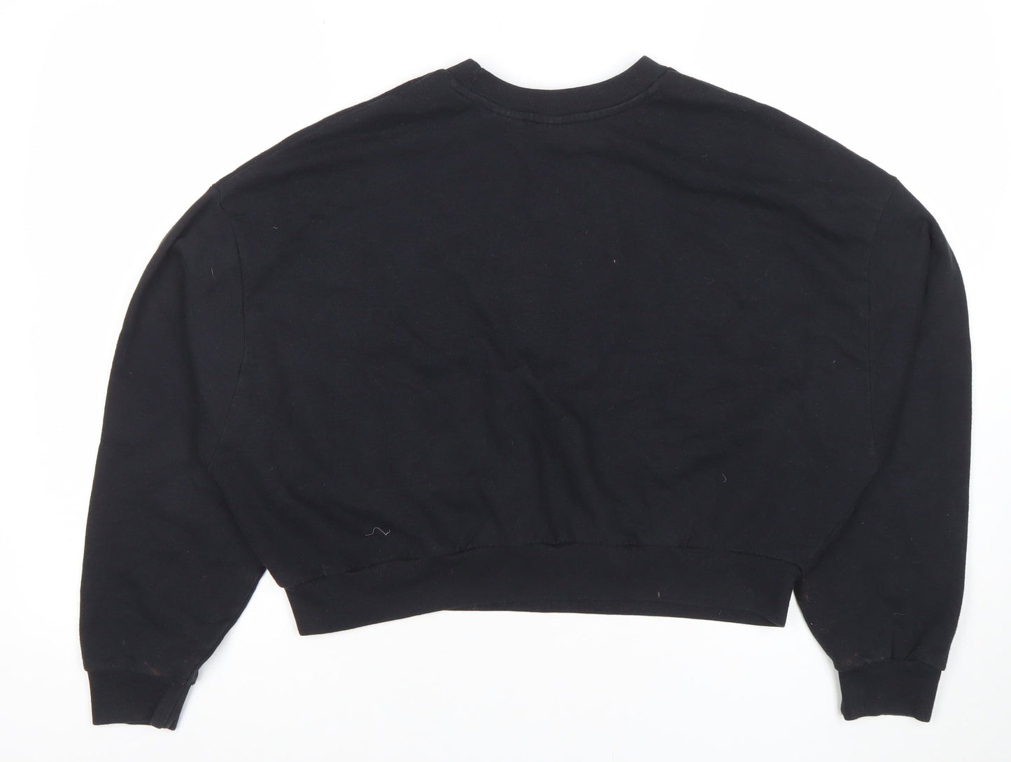 Womens UK Size L Levi’s SilverTab Black Pullover Sweatshirt