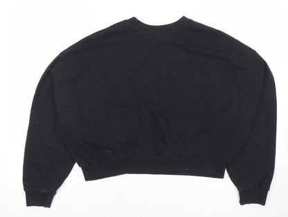 Womens UK Size L Levi’s SilverTab Black Pullover Sweatshirt