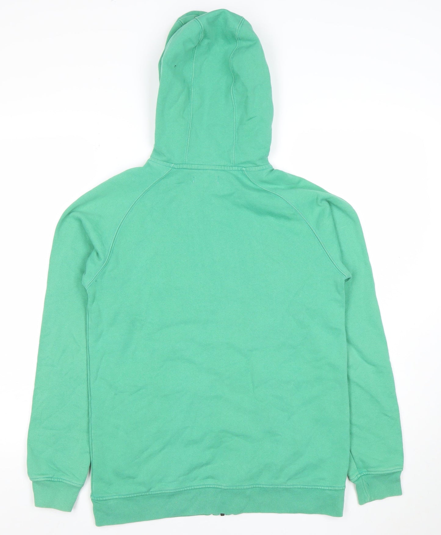 Womens UK Size 10 Howies Green Full Zip Hoodie