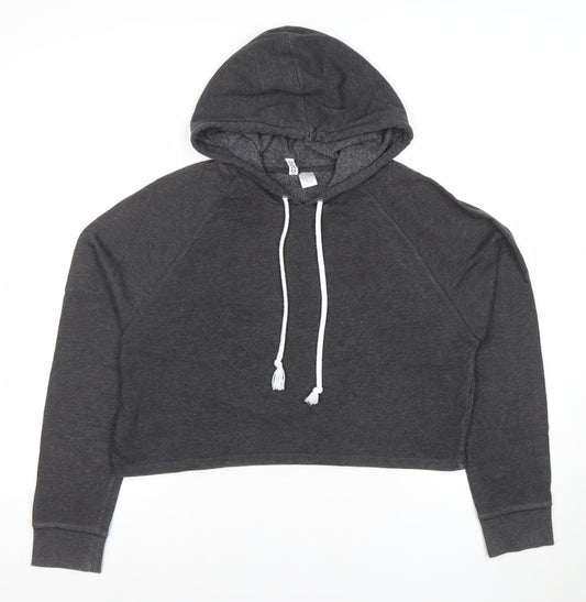 Womens UK Size 12 H&M Grey Pullover Hoodie