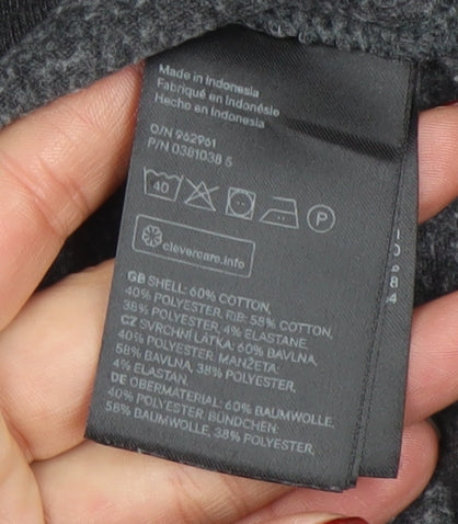 Womens UK Size 12 H&M Grey Pullover Hoodie