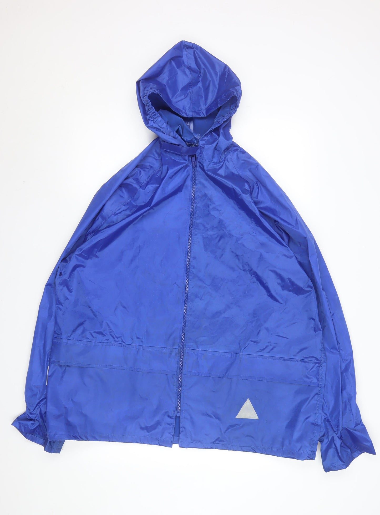 Mens UK Size M Result Blue Windbreaker Coat
