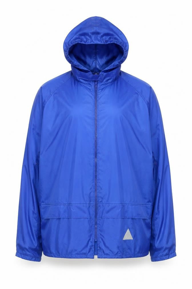 Mens UK Size M Result Blue Windbreaker Coat