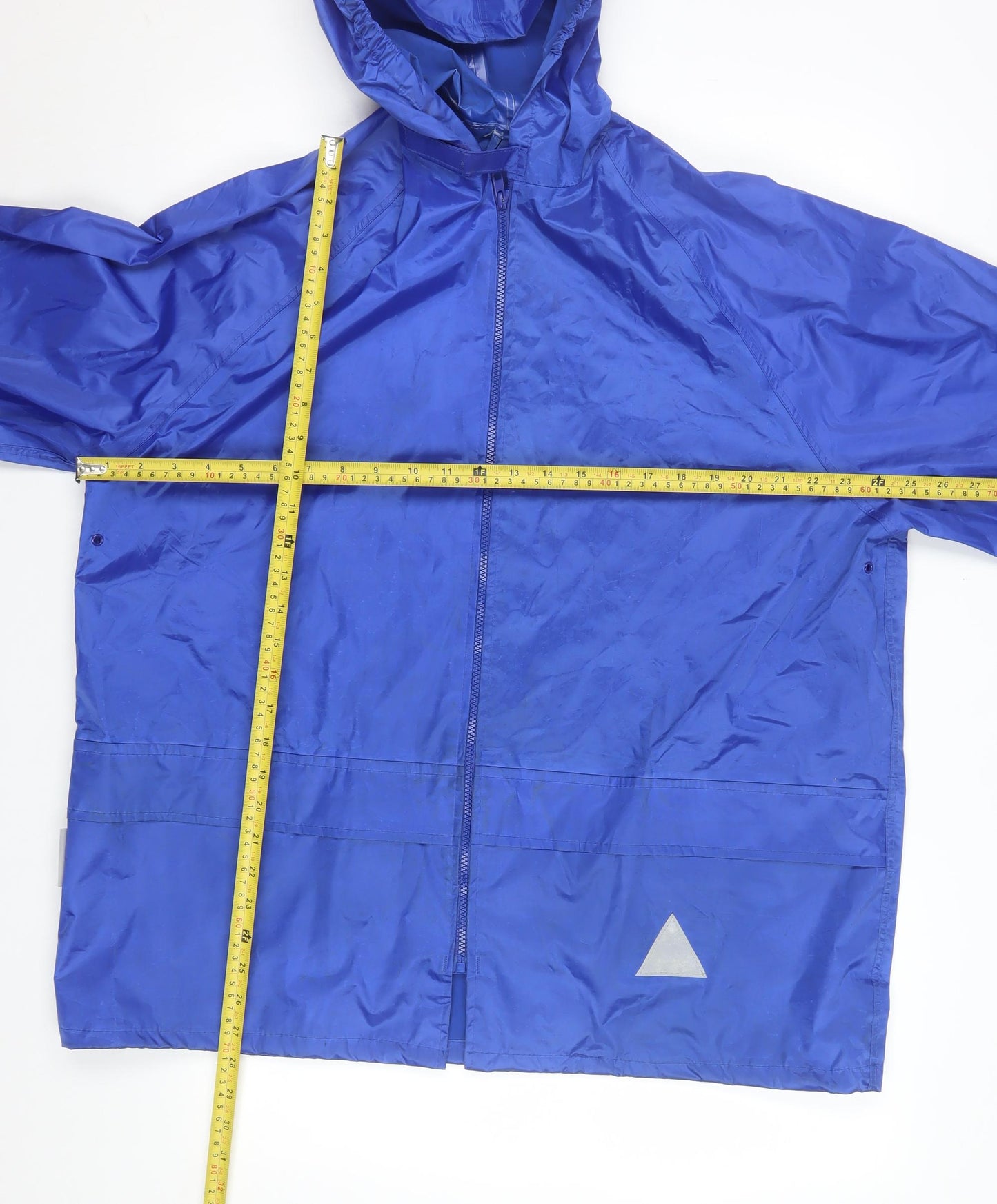 Mens UK Size M Result Blue Windbreaker Coat