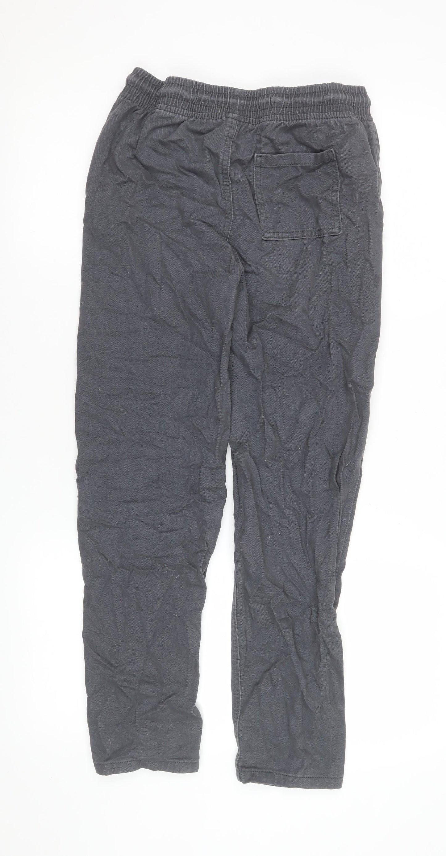 Boys UK Size 12-13 Years denim co. Slim Fit Jogger Black Trousers