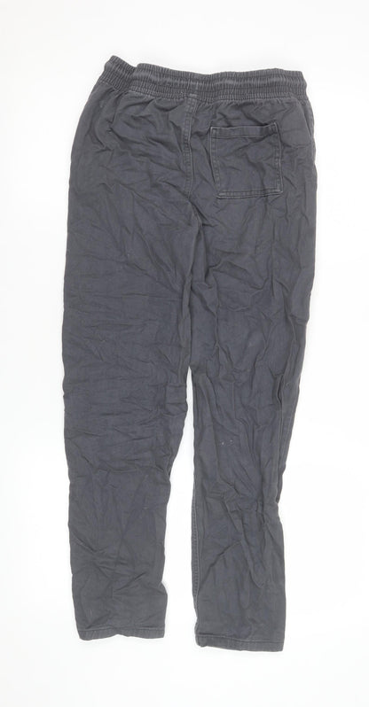 Boys UK Size 12-13 Years denim co. Slim Fit Jogger Black Trousers