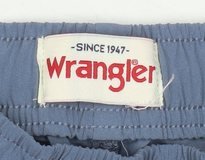 Wrangler Boys Blue Regular Fit Athletic Shorts Size 5 Years