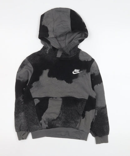 Boys UK Size S Nike Black Pullover Hoodie