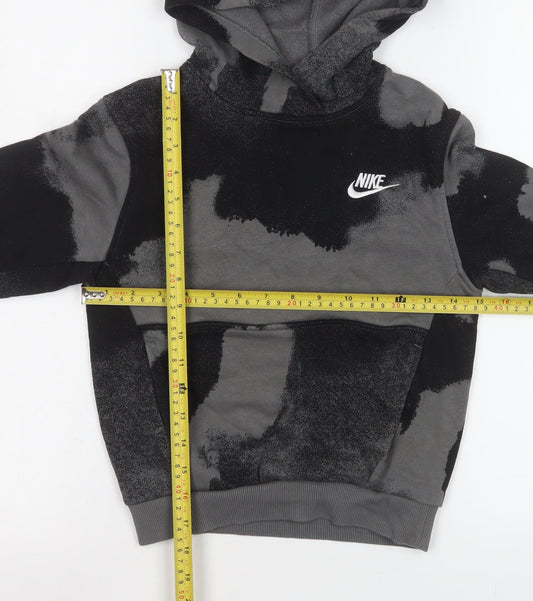 Boys UK Size S Nike Black Pullover Hoodie