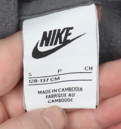 Boys UK Size S Nike Black Pullover Hoodie
