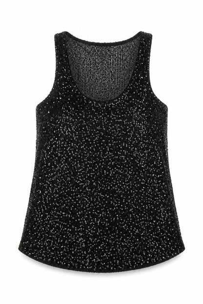 Womens UK Size 14 River Island Black Camisole Tank