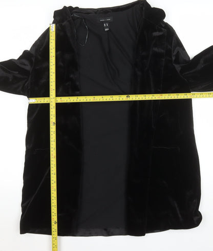 Womens UK Size 14 New Look Black Basic Jacket
