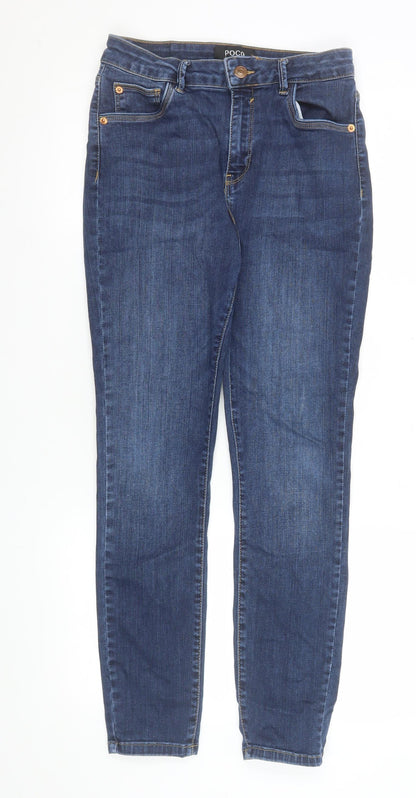 Womens UK Size 10 Slim POCO by Pippa Slim Fit Skinny Blue Jeans