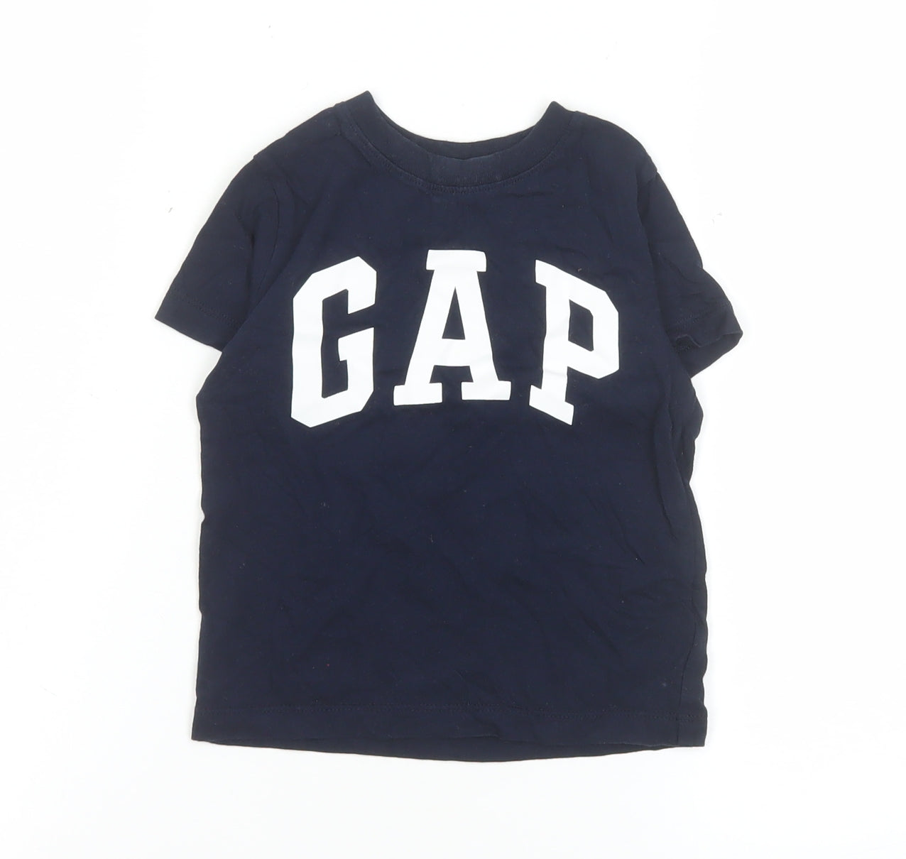 Boys UK Size 2 Years Gap Blue Basic T-Shirt