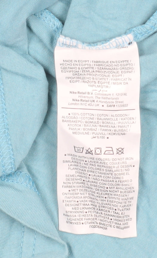 Mens UK Size XS Nike Blue  T-Shirt