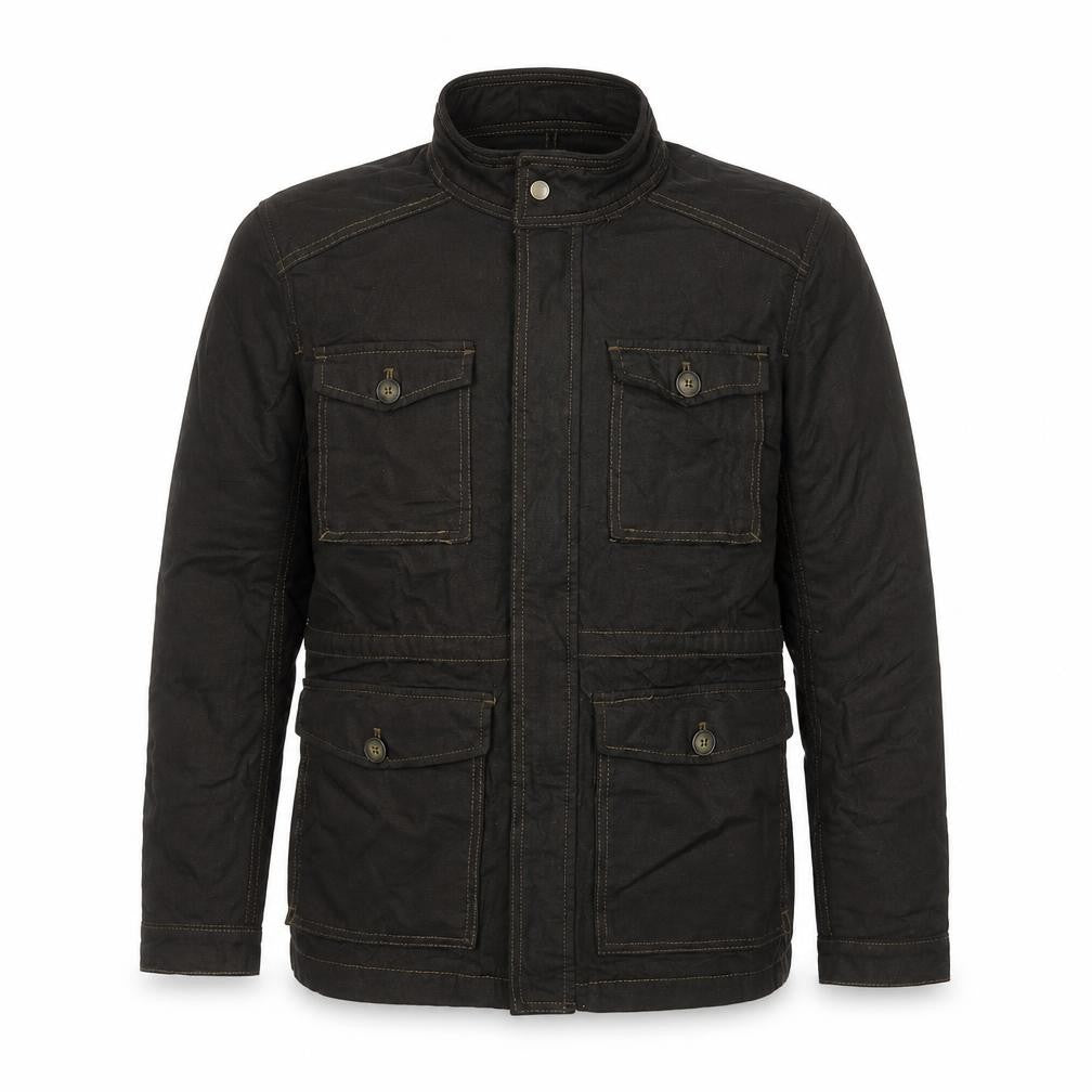 Mens UK Size L Zara Brown Field Jacket