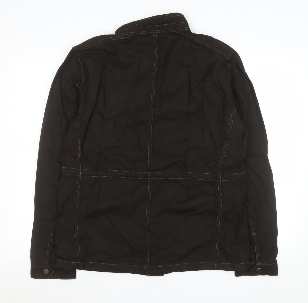 Mens UK Size L Zara Brown Field Jacket