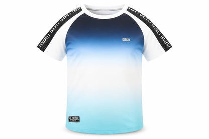 Boys UK Size 9-10 Years Diesel Blue Basic T-Shirt